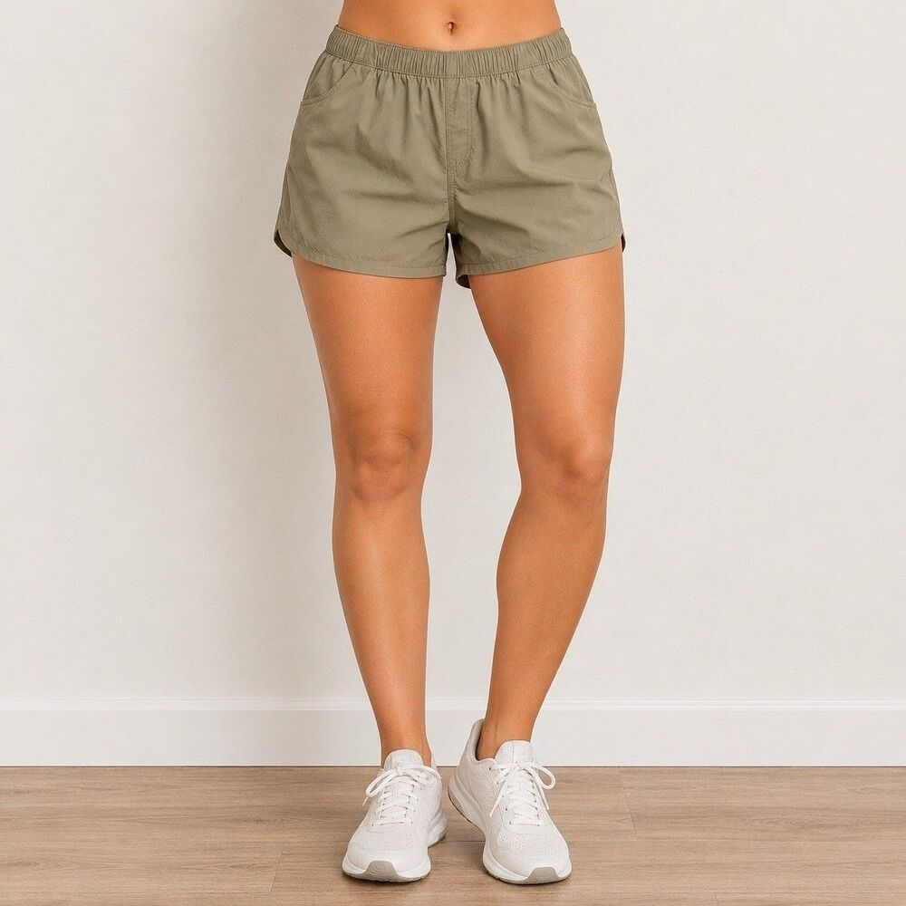 Carhartt Women's Force Relaxed Fit Ripstop Work Shorts Sz XXL (20) Tan Pockets